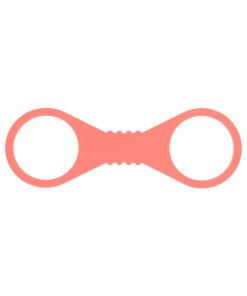 Sportsheets Sex & Mischief Peaches 'N Creame Large Silicone Cuffs