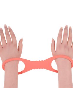 Sportsheets Sex & Mischief Peaches 'N Creame Large Silicone Cuffs