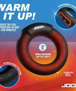 Jock Rumbler 1.8 In. Vibrating & Warming C-Ring