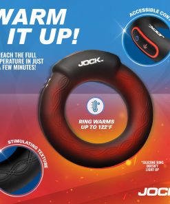 Jock Rumbler 2 In. Vibrating & Warming C-Ring