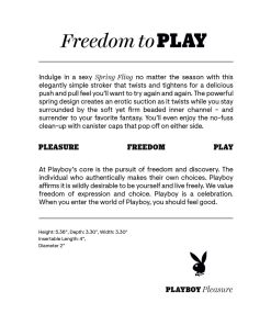 Playboy Spring Fling Clear/2 Am