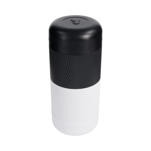Playboy Twisted 2 AM Dual-Ended Twisting & Suction Stroker – White - Image 3