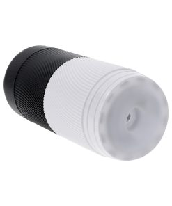 Playboy Twisted 2 AM Dual-Ended Twisting & Suction Stroker – White