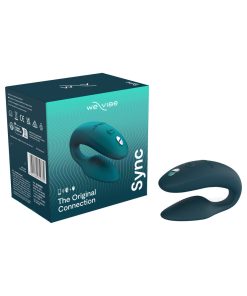 We-Vibe Sync 2 Rechargeable Remote Control Couples Vibrator Green Velvet