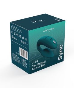 We-Vibe Sync 2 Rechargeable Remote Control Couples Vibrator Green Velvet