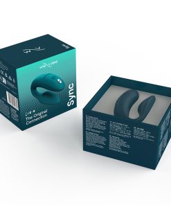 We-Vibe Sync 2 Rechargeable Remote Control Couples Vibrator Green Velvet