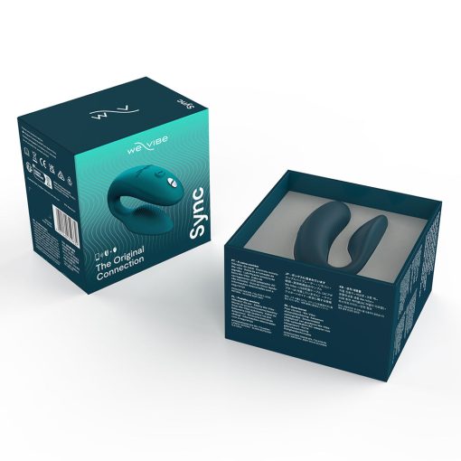 We-Vibe Sync 2 Rechargeable Remote Control Couples Vibrator Green Velvet - Image 13