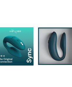 We-Vibe Sync 2 Rechargeable Remote Control Couples Vibrator Green Velvet