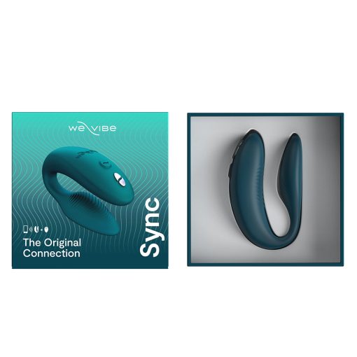 We-Vibe Sync 2 Rechargeable Remote Control Couples Vibrator Green Velvet - Image 14