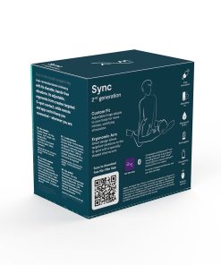 We-Vibe Sync 2 Rechargeable Remote Control Couples Vibrator Green Velvet