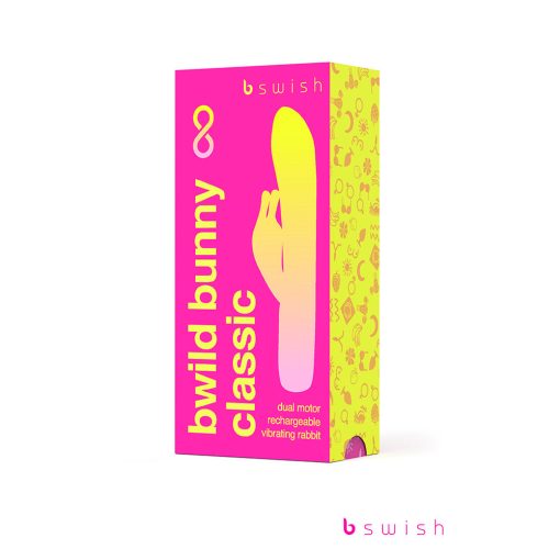 B Swish Bwild Bunny Infinite Classic Vibrator Sunset Pink - Image 4