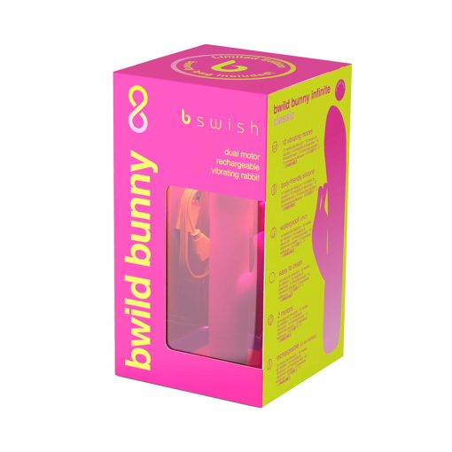 B Swish Bwild Bunny Infinite Limited Edition Vibrator Sunset Pink - Image 5