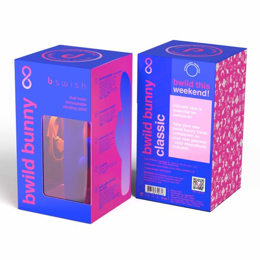 B Swish Bwild Bunny Infinite Limited Edition Vibrator Pacific Blue - Image 3