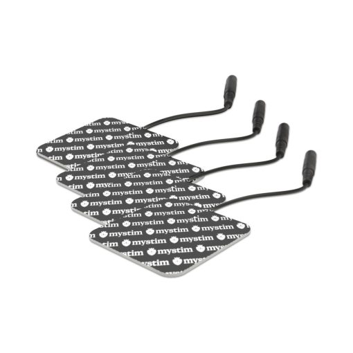Mystim Replacement Square Electrode Pad 4-Pack - Image 2