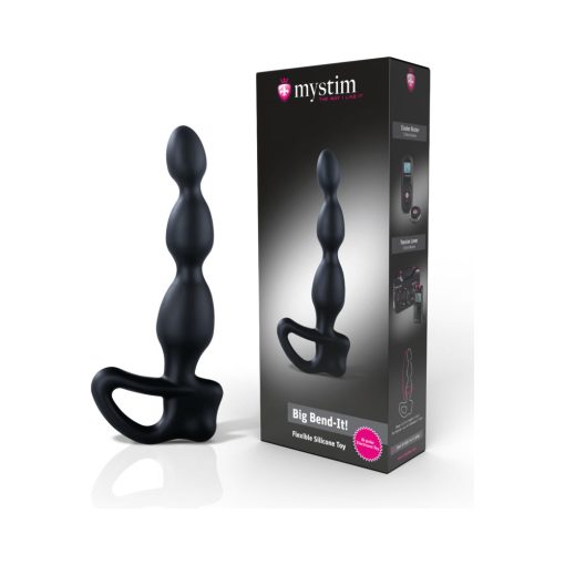 Mystim Big Bend-It E-Stim Flexible Prostate Stimulator
