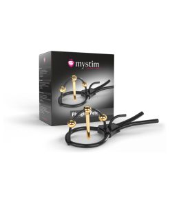 Mystim Plunging Pete Corona Glans Strap With Urethral Sound