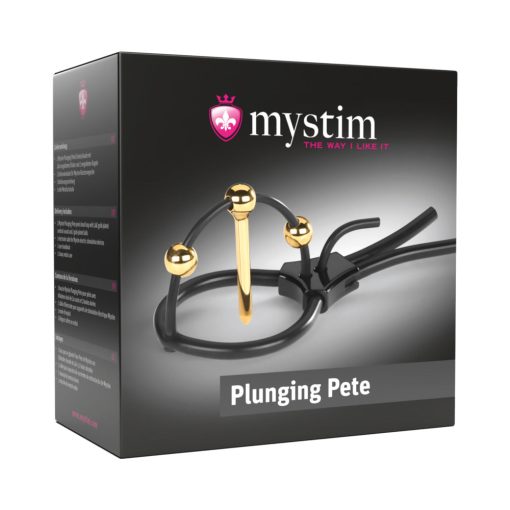 Mystim Plunging Pete Corona Glans Strap With Urethral Sound - Image 5
