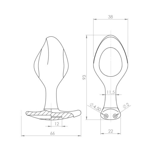 Mystim Rocking Force Anal Plug Small - Image 6