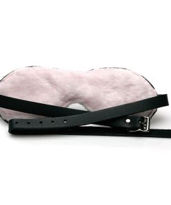 Sex Kitten Leather Buckle Blindfold