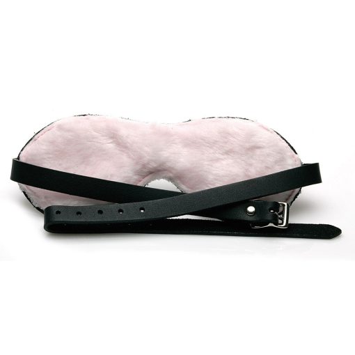 Sex Kitten Leather Buckle Blindfold - Image 2
