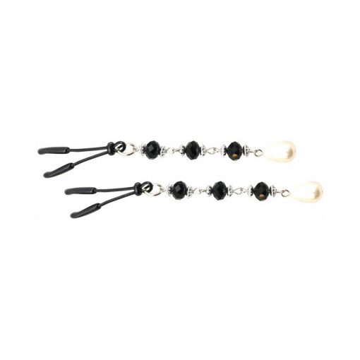 Bijoux De Nip Pearl Black Beaded Nipple Clamps - Image 2