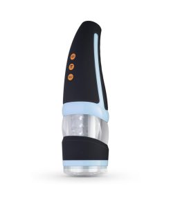 cruizr cp02 rotating vibrating automatic masturbator with heating suction cup and rechargeable design