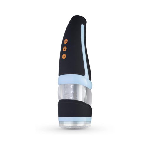 cruizr cp02 rotating vibrating automatic masturbator with heating suction cup and rechargeable design