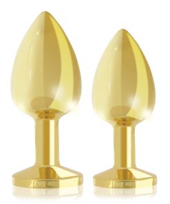 Rianne S 2-Piece Booty Plug Luxury Set Gold