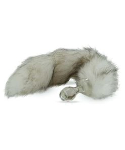 Crystal Delights Minx Faux Fur Tail Plug Husky