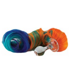 Crystal Delights Minx Pony Tail Plug Rainbow