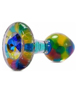 Crystal Delights Funfetti Plug With Gem Aurora Borealis