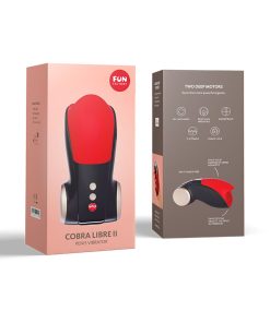Fun Factory Cobra Libre 2 Penis Vibrator Red