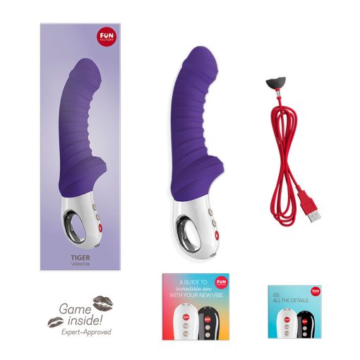 Fun Factory Tiger Vibrator Violet - Image 3