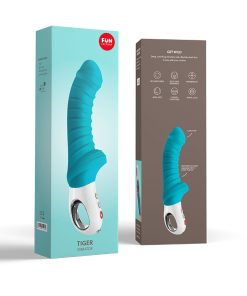 Fun Factory Tiger Vibrator Petrol Blue