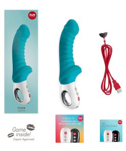 Fun Factory Tiger Vibrator Petrol Blue