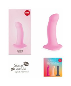 Fun Factory Amor 5.3 In. Dildo Candy Rose