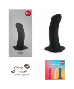 Fun Factory Amor 5.3 In. Dildo Black
