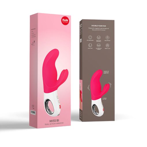 Fun Factory Miss Bi Dual Action Vibrator Pink - Image 7