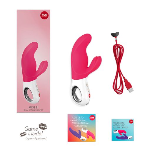 Fun Factory Miss Bi Dual Action Vibrator Pink - Image 3