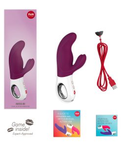 Fun Factory Miss Bi Dual Action Vibrator Grape