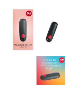 Fun Factory Massage Bullet Vibrator Black