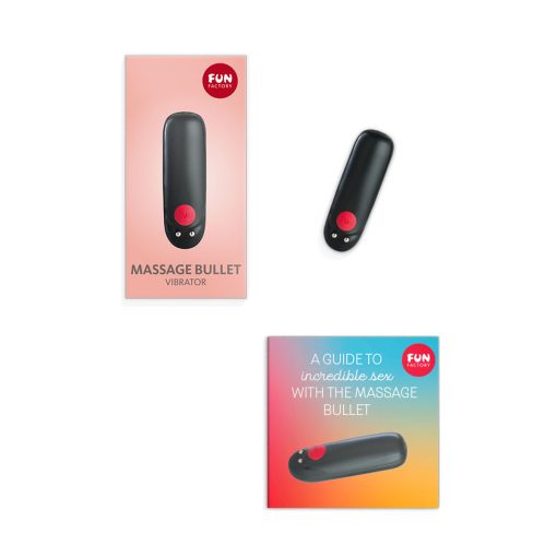 Fun Factory Massage Bullet Vibrator Black - Image 3