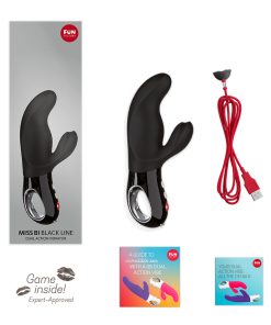 Fun Factory Miss Bi Black Line Dual Action Vibrator