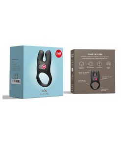Fun Factory Nos Vibrating Cock Ring Black