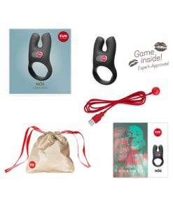 Fun Factory Nos Vibrating Cock Ring Black