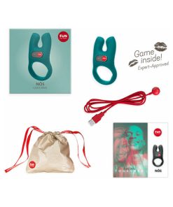 Fun Factory Nos Vibrating Cock Ring Blue