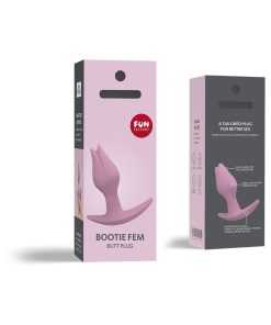 Fun Factory Bootie Fem Butt Plug Rose