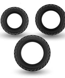 Velv'Or Rooster Floki 3-Piece Cock Ring Set