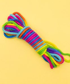 Emojibator Unicorn Rainbow Bondage Rope 26.25 Ft.