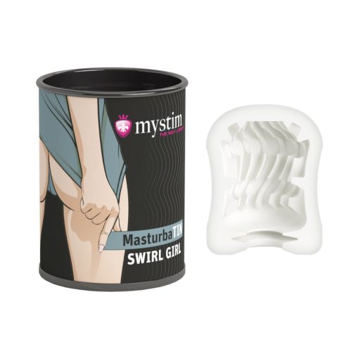 Mystim Masturbatin Swirl Girl Stroker